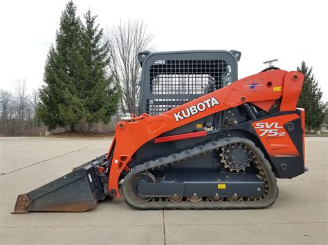 2017 kubota svl75-2 compact track loader|kubota skid loader svl75.